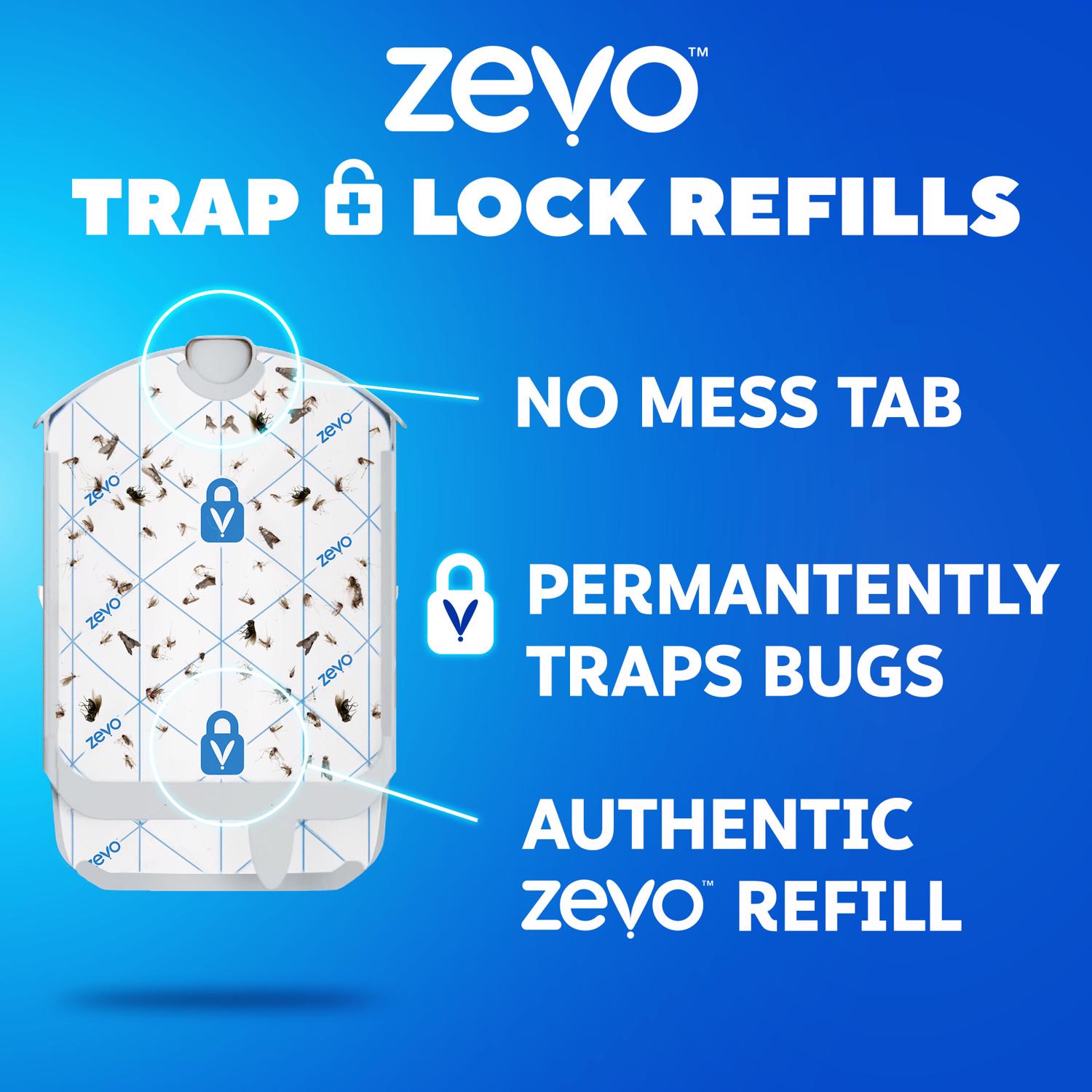 Zevo Plug-In Insect Trap Refill Kit - 2 Count Mfr# 818135017615