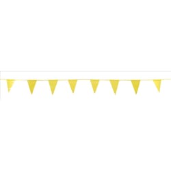 Mutual Industries 12 in. Yellow Marking Flags PVC 10 pk