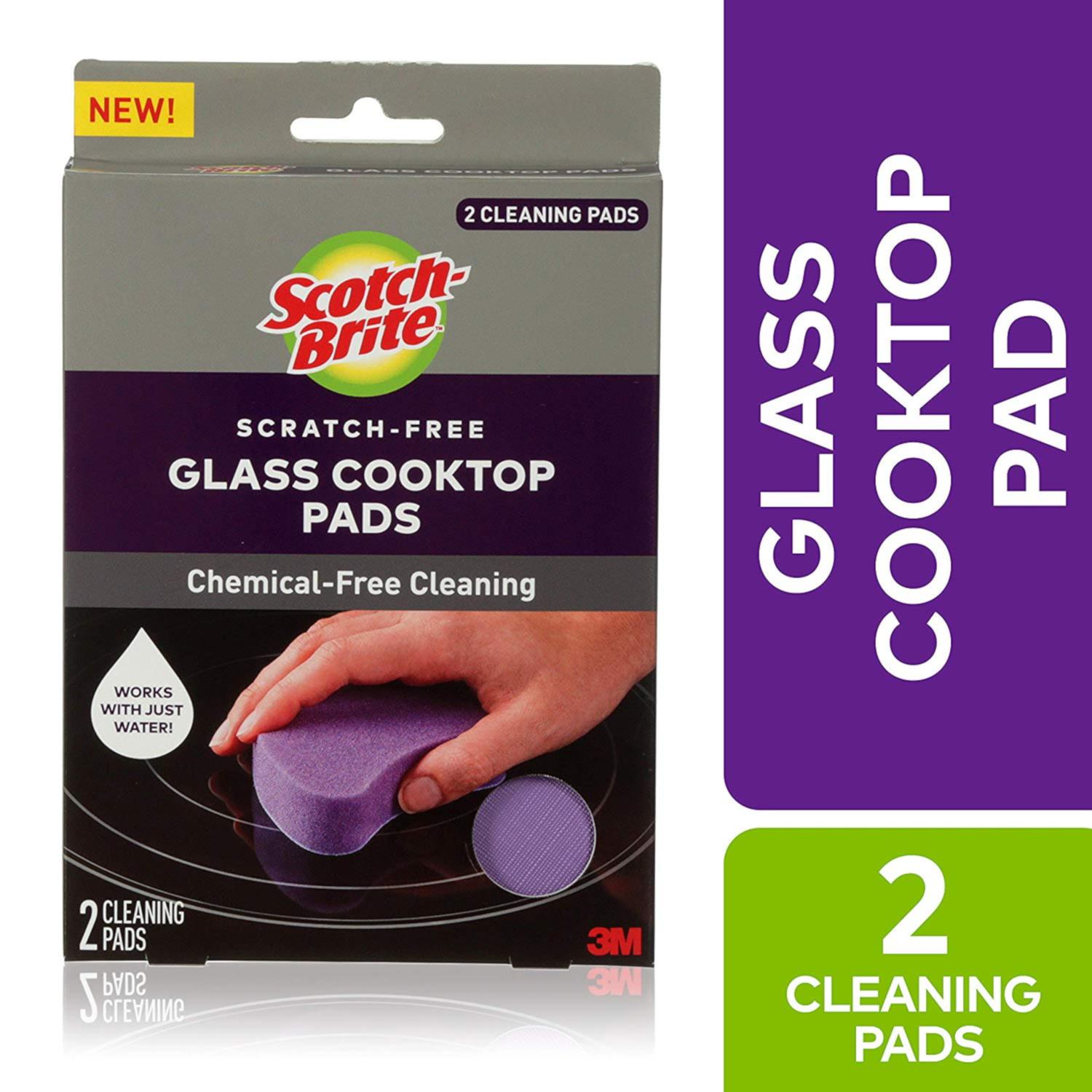 Scotch-Brite Non-Scratch Glass Cooktop Cleaning Pad - Thumbnail 2