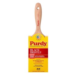 Purdy Black Bristle Sprig 3 in. Medium Stiff Flat Trim Paint Brush