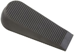 National Hardware 6 in. W Rubber Gray Wedge Door Stop Mounts to floor .75 in.