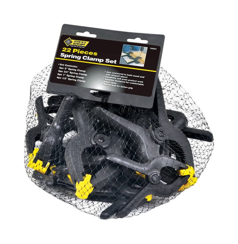 Steel Grip Spring Clamp Set 1 pk Mfr# DR60527 - Ace Hardware