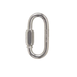 Campbell Polished Stainless Steel Quick Link 880 lb 2-1/4 in. L