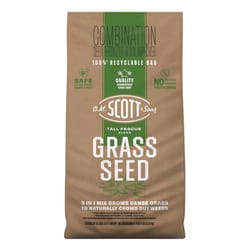 O.M. Scott & Sons Tall Fescue Grass Sun or Shade Fertilizer/Seed/Soil Improver 8 lb