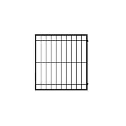 Fortress Building Products Estate 75 in. H X 71 in. W X 2 in. L Steel Gate