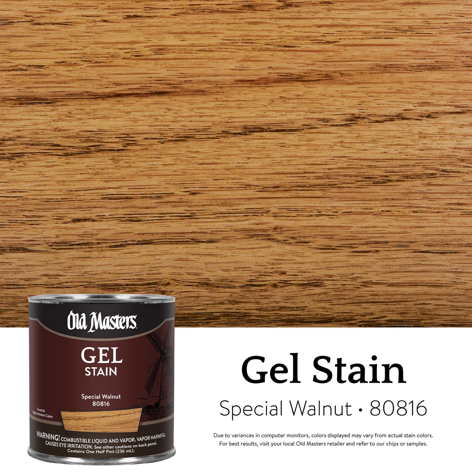 Old Masters Semi-Transparent Special Walnut Oil-Based Alkyd Gel