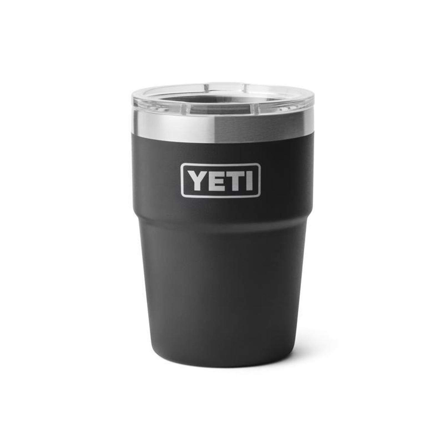 YETI Rambler 16 oz Black BPA Free Stackable Tumbler with MagSlider