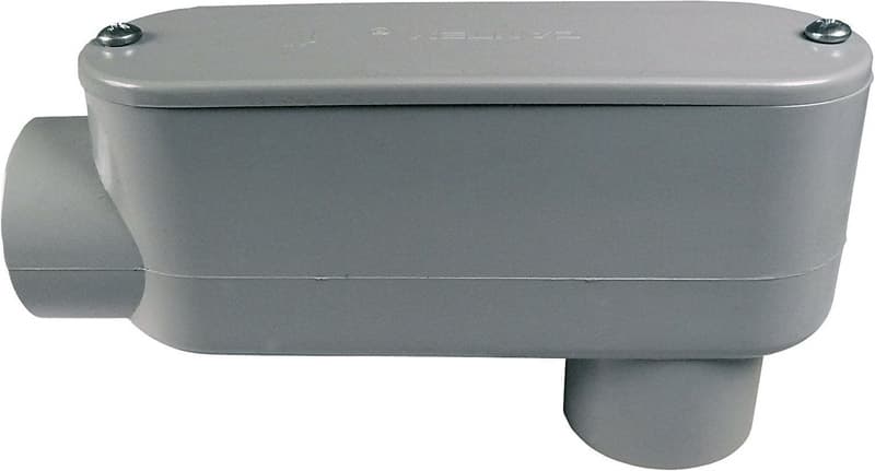 Cantex 2-1/2 in. D PVC Conduit Body For PVC 1 pk Mfr# 5133669U