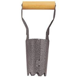 Bond 7.7 in. Steel Bulb Planter Wood Handle