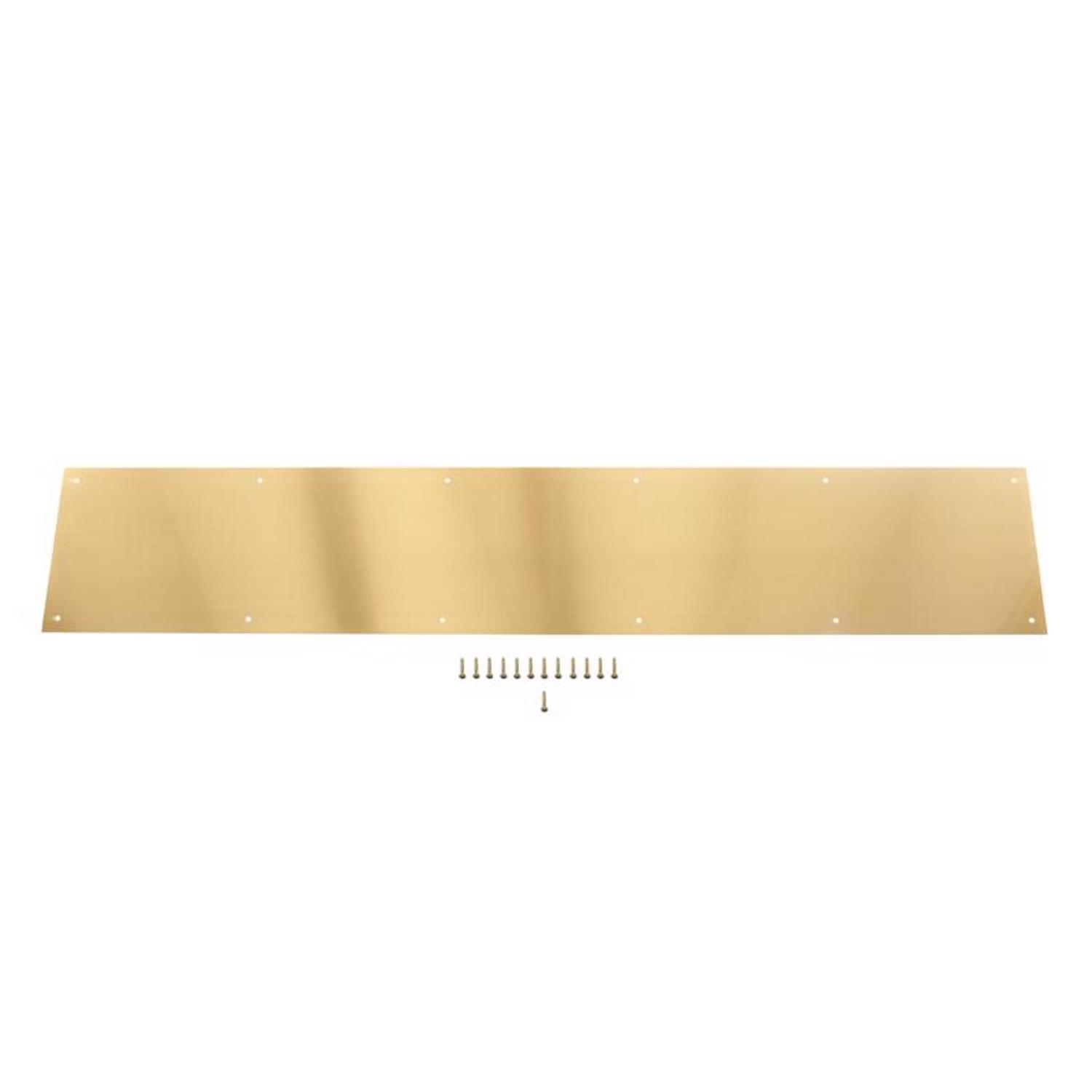 Ace 6 in. H X 34 in. L Brass Brass Kickplate Mfr# 01-3056-634