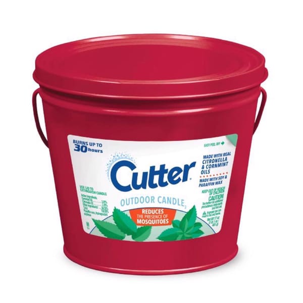 Citronella candle bucket
