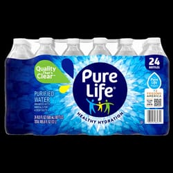 Primo Pure Life Bottled Water 0.5 L 24 pk
