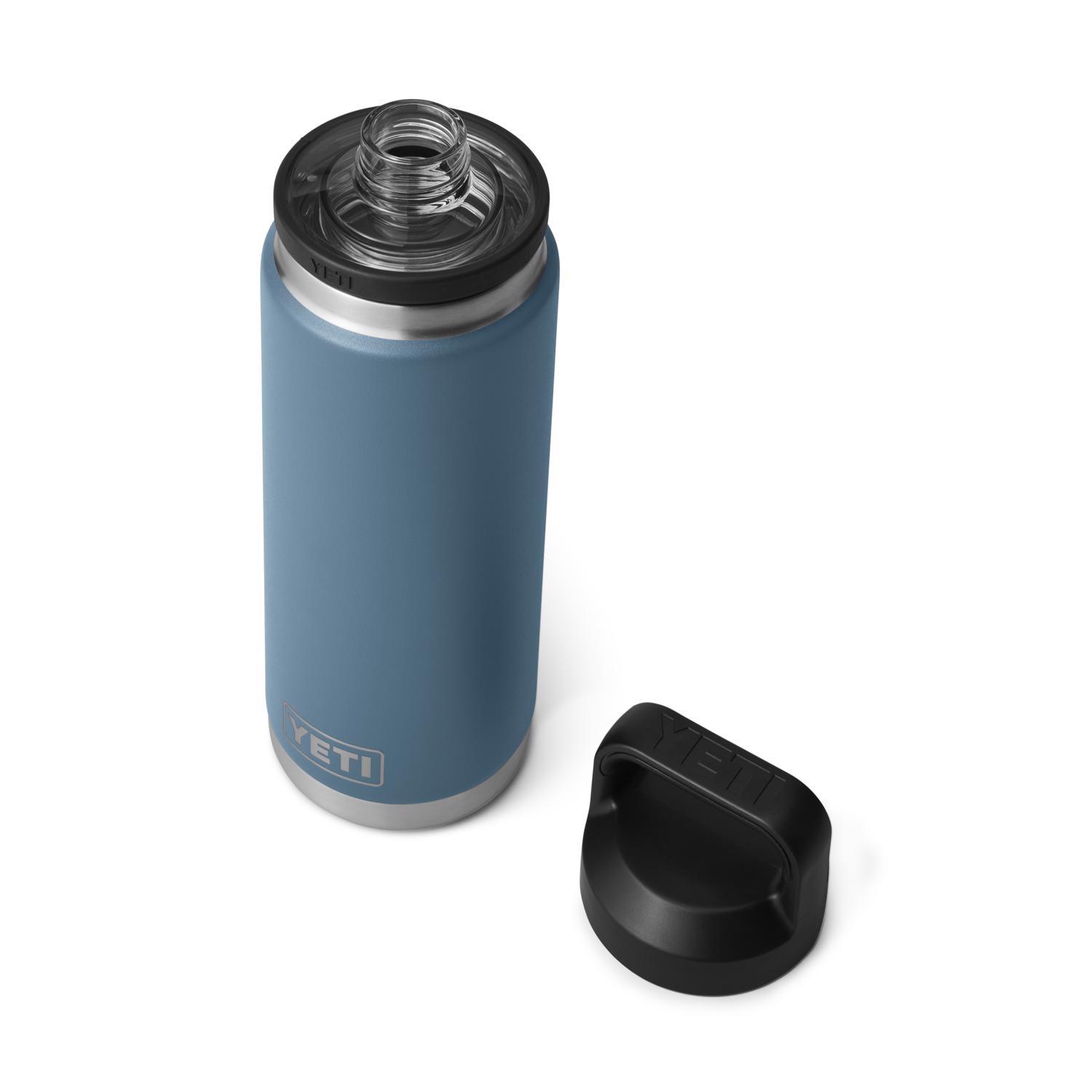 YETI Rambler 26 oz Nordic Blue BPA Free Bottle with Chug Cap Mfr
