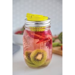 Jarware Regular Mouth Fruit Infusion Mason Jar Lid 2 pk