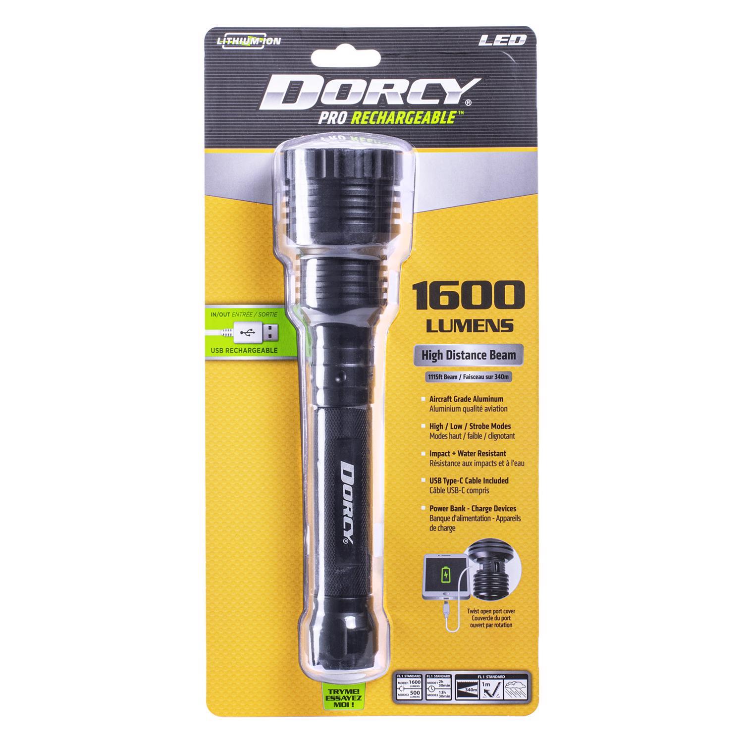 dorcy rechargeable flashlight charger SupplySource AC/DC Adapter Replacement for 41-1080 750 Lumen LED Spotlight Power Supply Cord Cable PS Wall Home Battery Mains PSU : Electronics powerbank functionality Dorcy USB-C Charging Cable USB