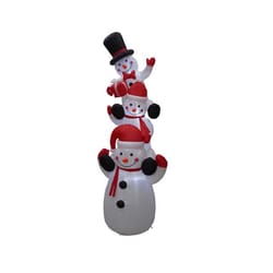 Seasonal Creations A Holiday Company Snowman Stack 10 ft. Inflatable
