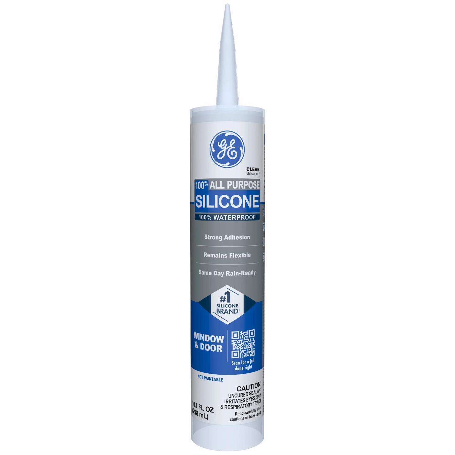 Window &amp Door Clear Silicone 1 Window Door Caulk Sealant