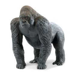 Safari Ltd. Wildlife Wonders Silverback Gorilla Toy Black/Silver