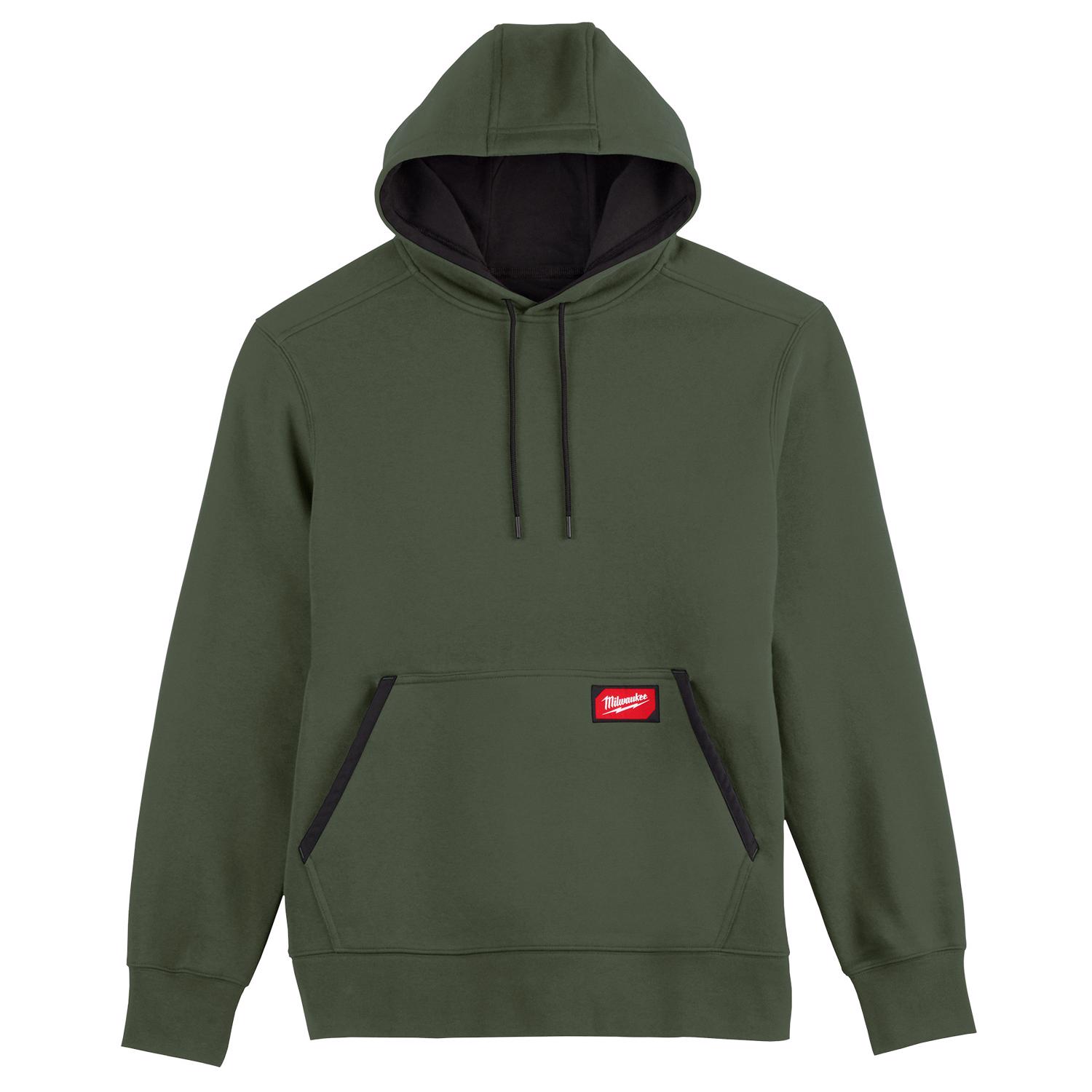 Milwaukee Freeflex XL Long Sleeve Men's Hooded Hoodie Green