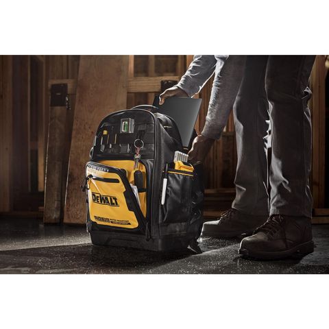 DeWalt 7.75 in. W X 18.75 in. H Polyester/Tarpaulin Pro Backpack
