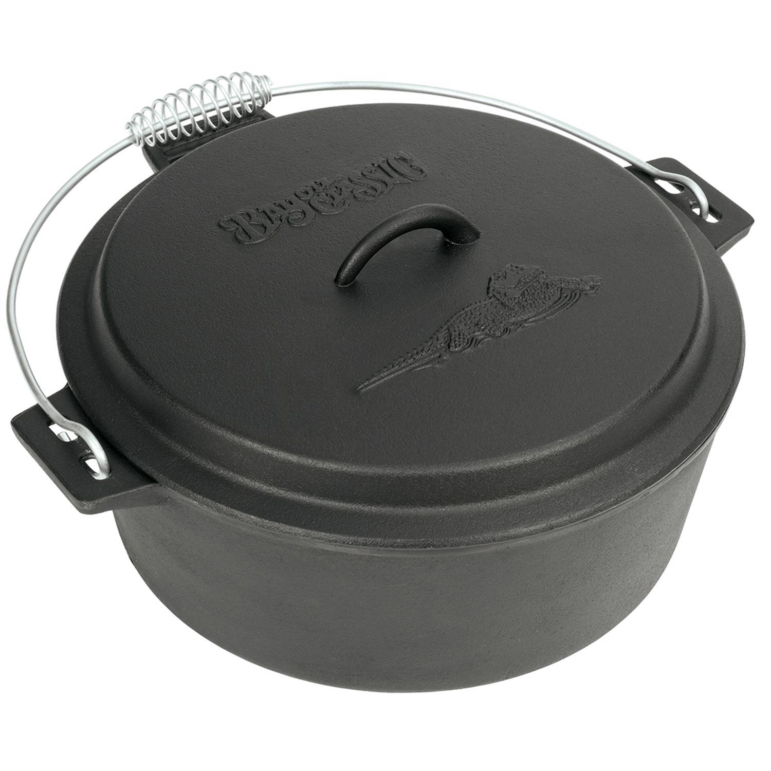 Bayou Classic Cast Iron Deep Fryer Pot