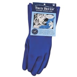 True Blues Vinyl Cleaning Gloves XL Blue 1 pk