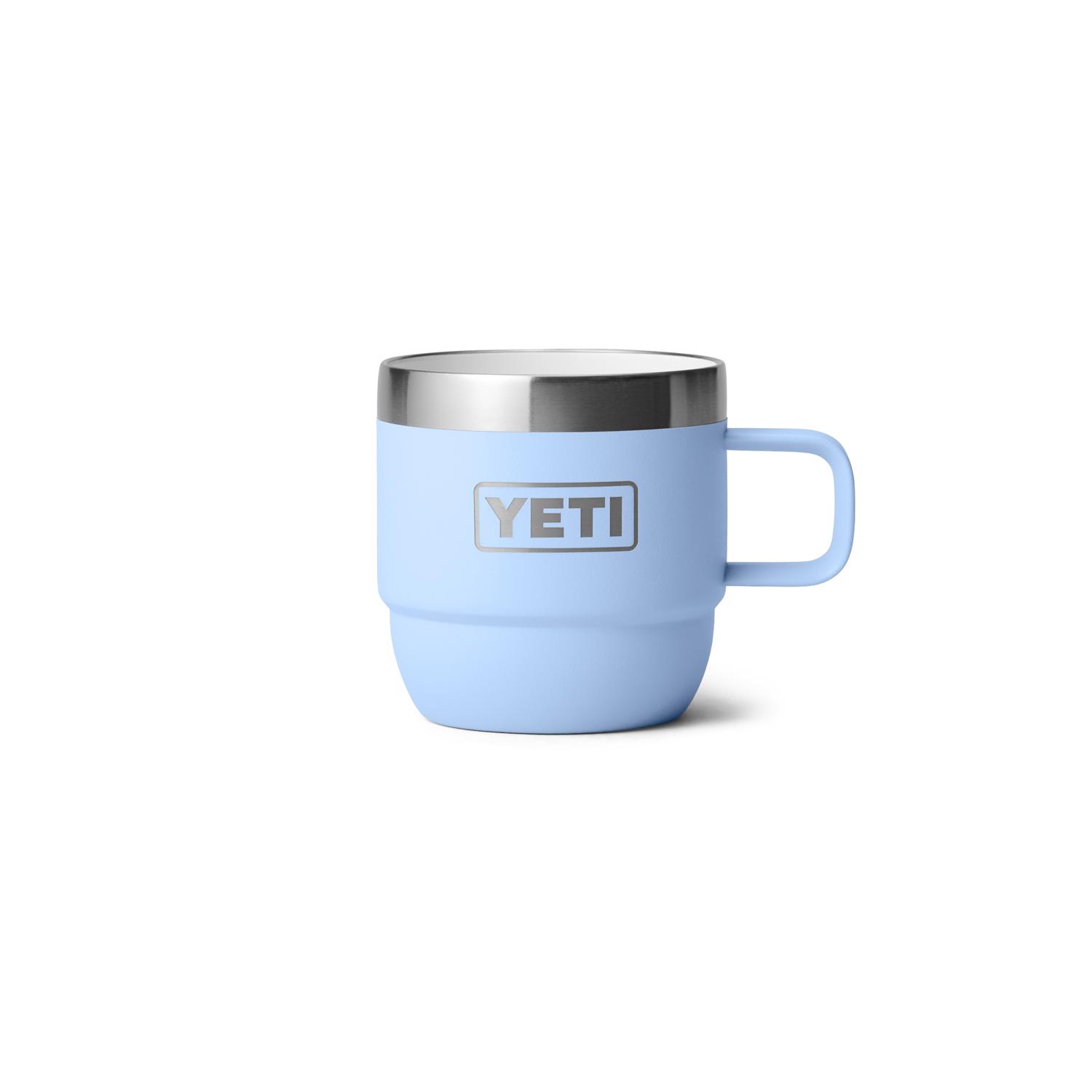 YETI Rambler 16 oz Big Wave Blue BPA Free Insulated Cup Mfr 