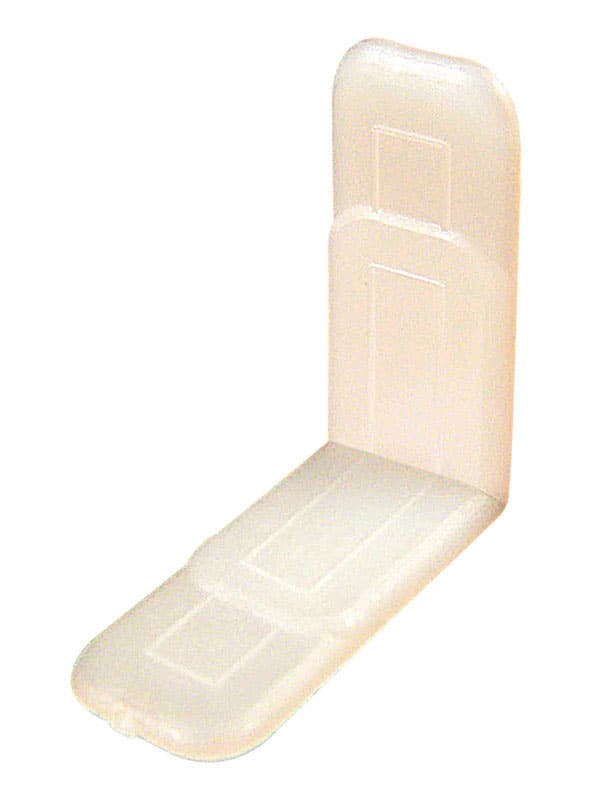 Prime-Line Plastic Center Guide Drawer Guide Side Saddles 1 pk Mfr