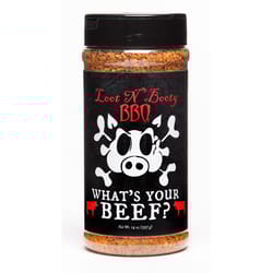Loot N' Booty What's Your Beef BBQ Rub 14 oz