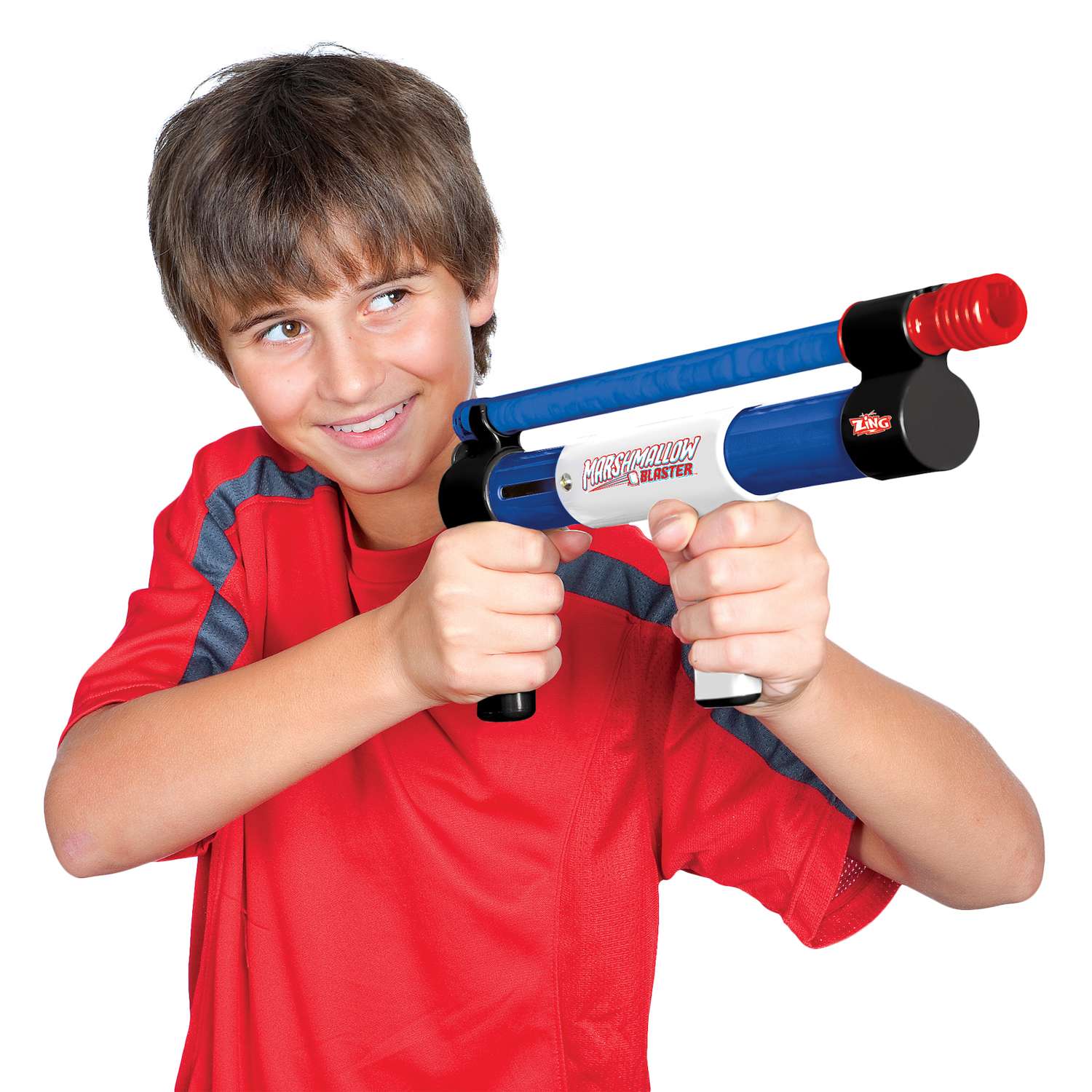 Zing Marshmallow Blaster Pump Action Blaster Multicolred Mfr