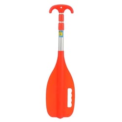Seachoice 72 in. Orange Aluminum Paddle with Hook 1 pk