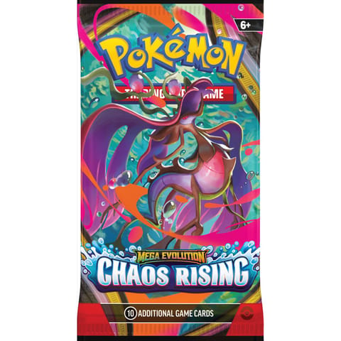 chaos impact booster box Pokemon Rising ME04 [x6] Sealed Case  Flipside Gaming Chaos Impacts 100 cards include 48 commons Pokemon Chaos Rising Elite Trainer