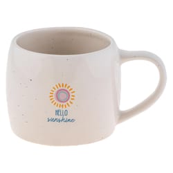 Karma Reese 15 oz White BPA Free Hello Sunshine Mug