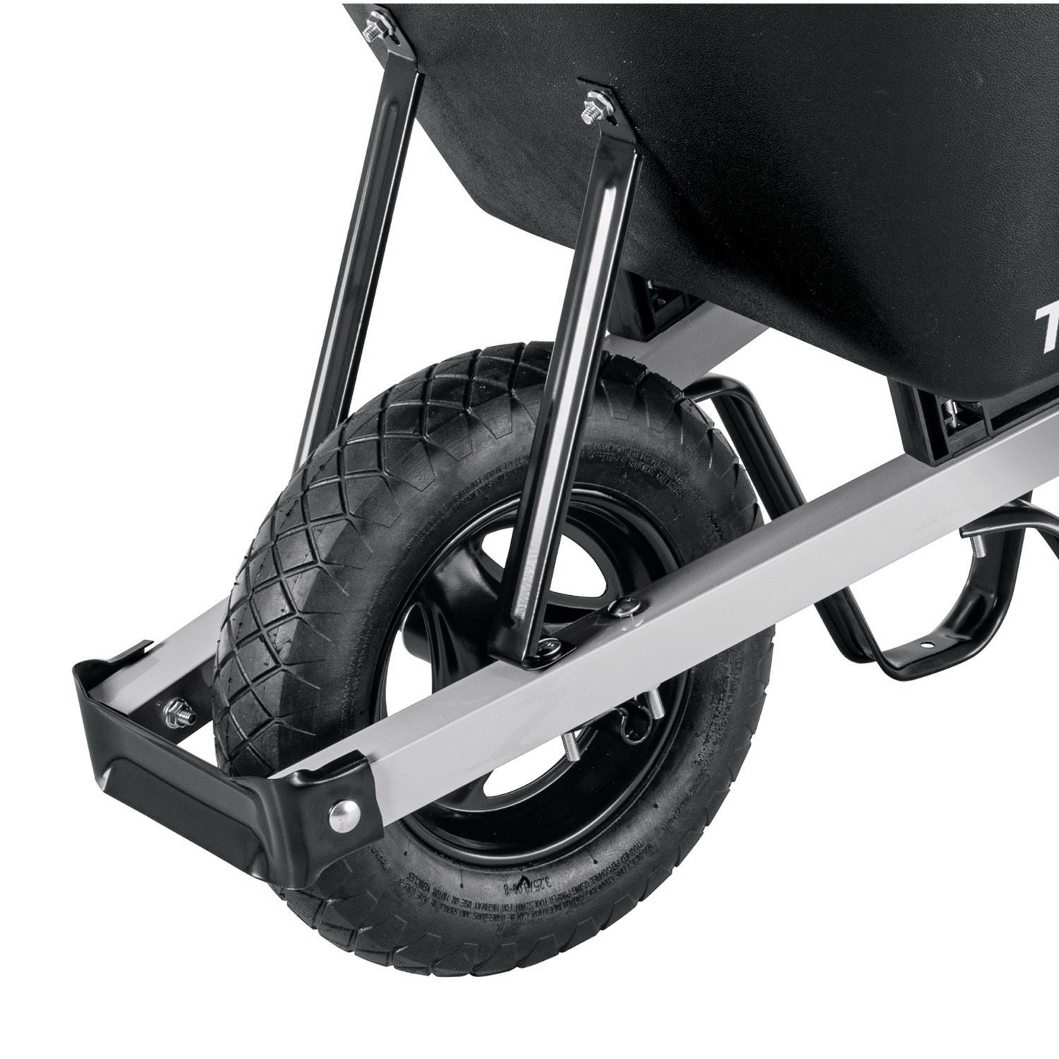 Truper Poly Wheelbarrow - Thumbnail 2
