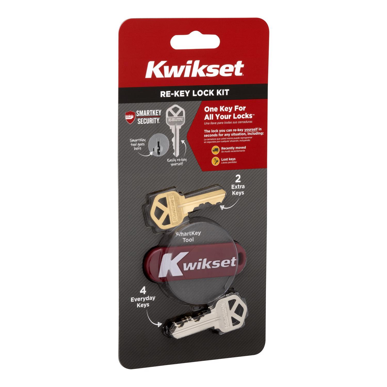 Kwikset Metal Smart Key Re-Key Kit 1 pk Mfr# 83262-001 - Ace Hardware