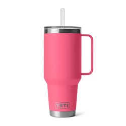 YETI Rambler 42 oz Tropical Pink BPA Free Straw Mug