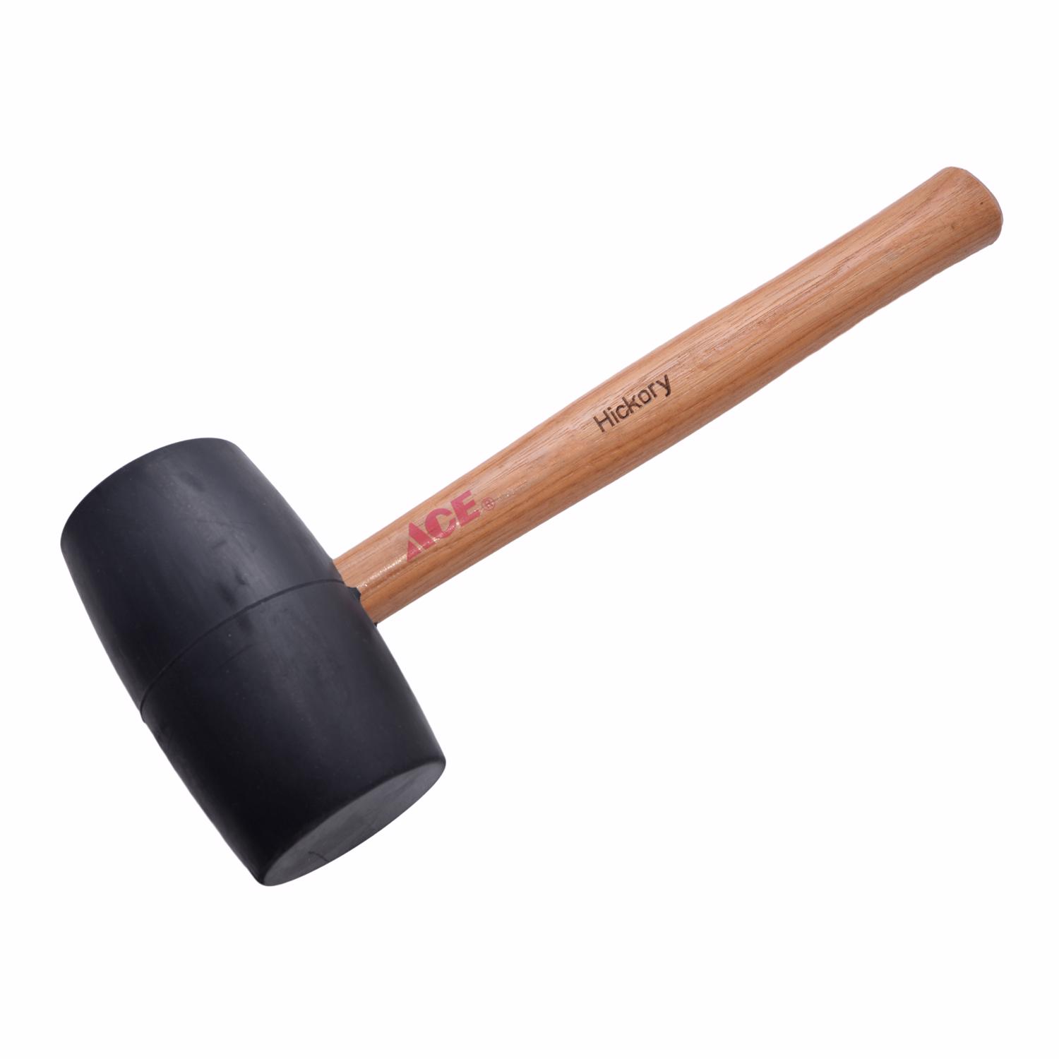 BOOSDEN 36 Oz Rubber Mallet – Soft Face Hammer With Ergonomic Grip, Non-Marring Head, Shock Absorption, And Convenient Hook – For Flooring, Woodworking, Camping, And Auto Work