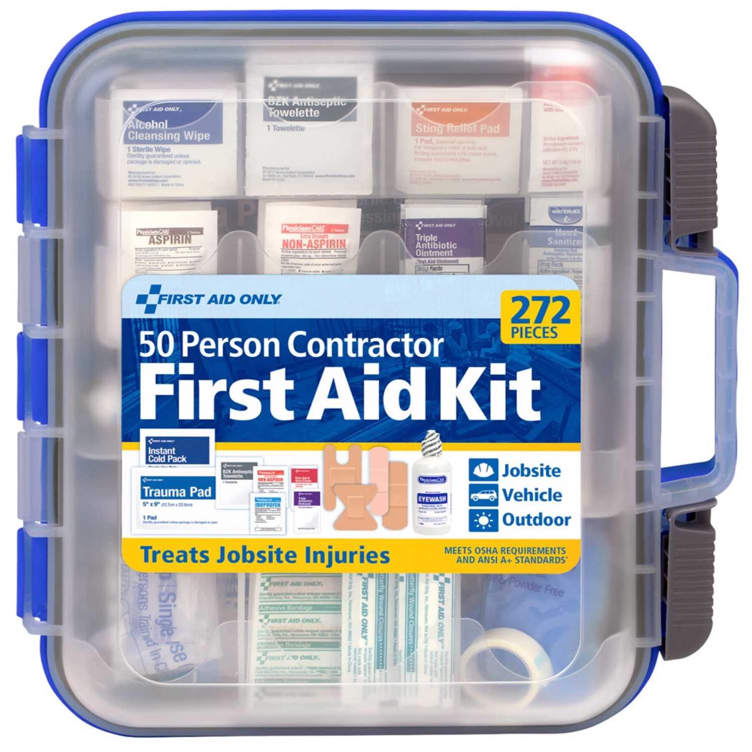 First Aid Only Contractor Multicolored 50 Person First Aid Kit 272