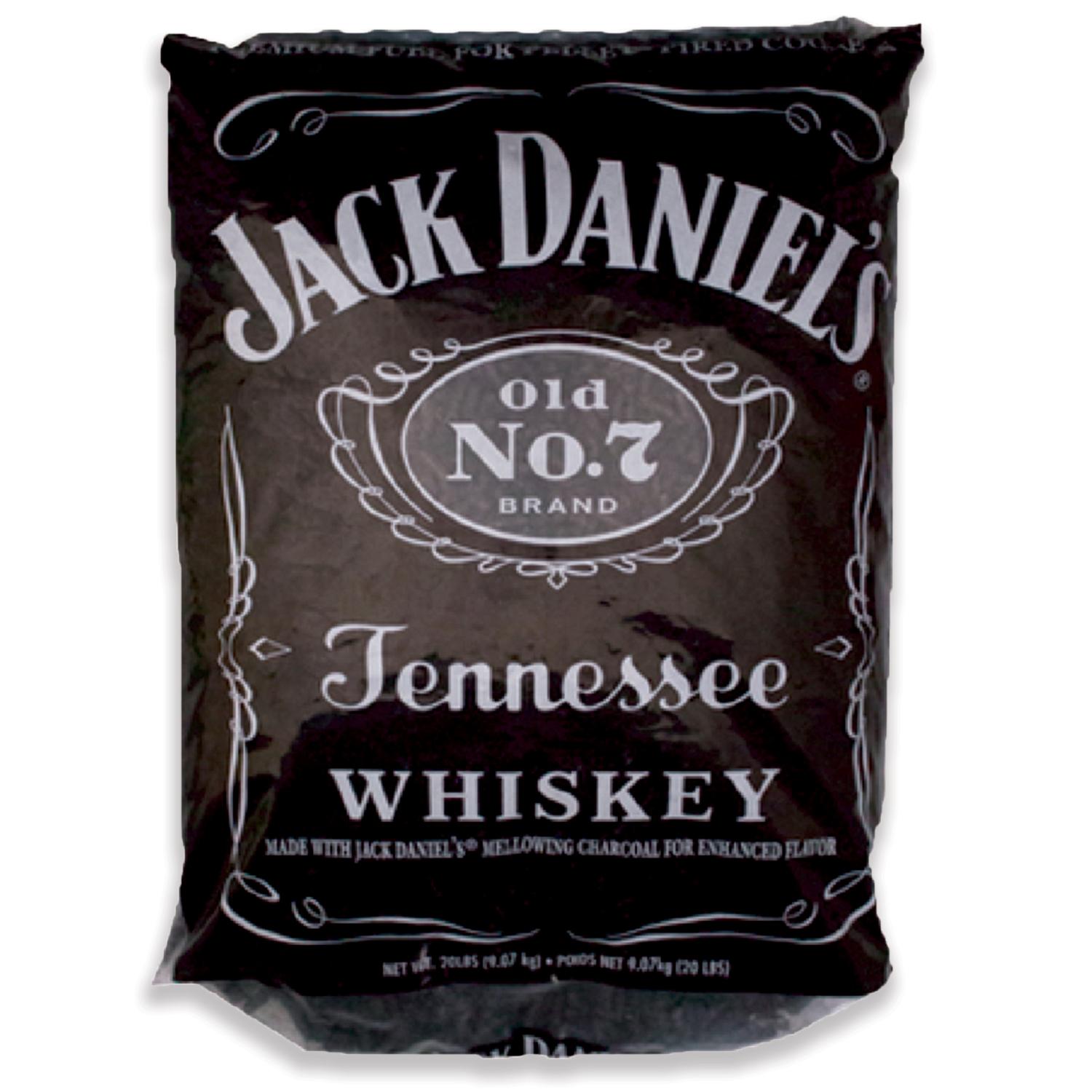 Jack Daniel's B&amp;B Charcoal Hardwood Pellets All Natural Whiskey 20 lb
