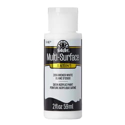 FolkArt Satin Wicker White Hobby Paint 2 oz