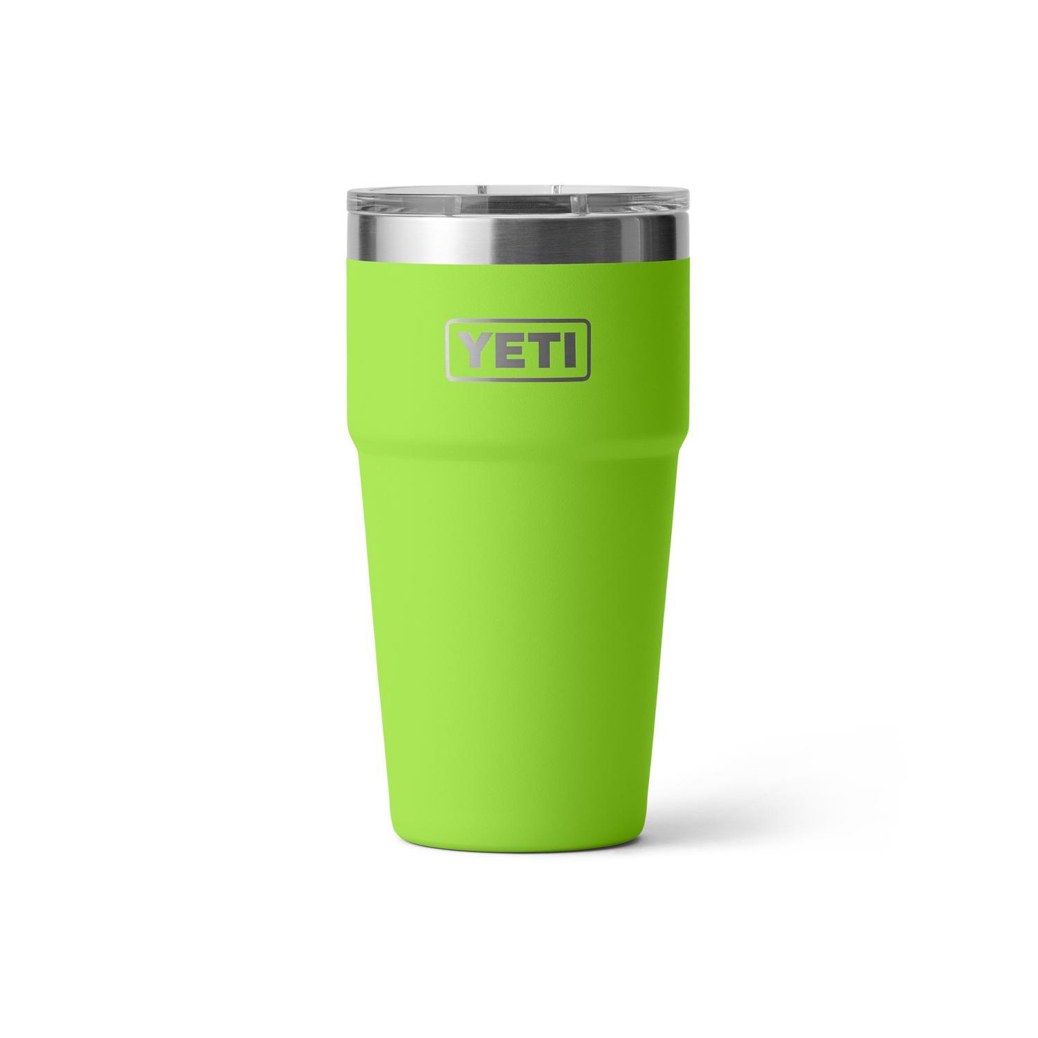 YETI Rambler 16 oz Daybreak Yellow BPA Free Stackable Tumbler with