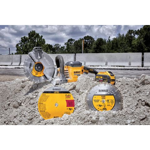 DeWalt FlexVolt 9 in. D X 7/8 in. X 5/64 in. thick Ceramic Metal