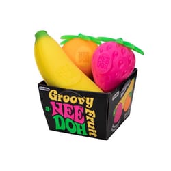 NeeDoh Groovy Fruit Multicolored 3 pc (RANDOM COLOR)
