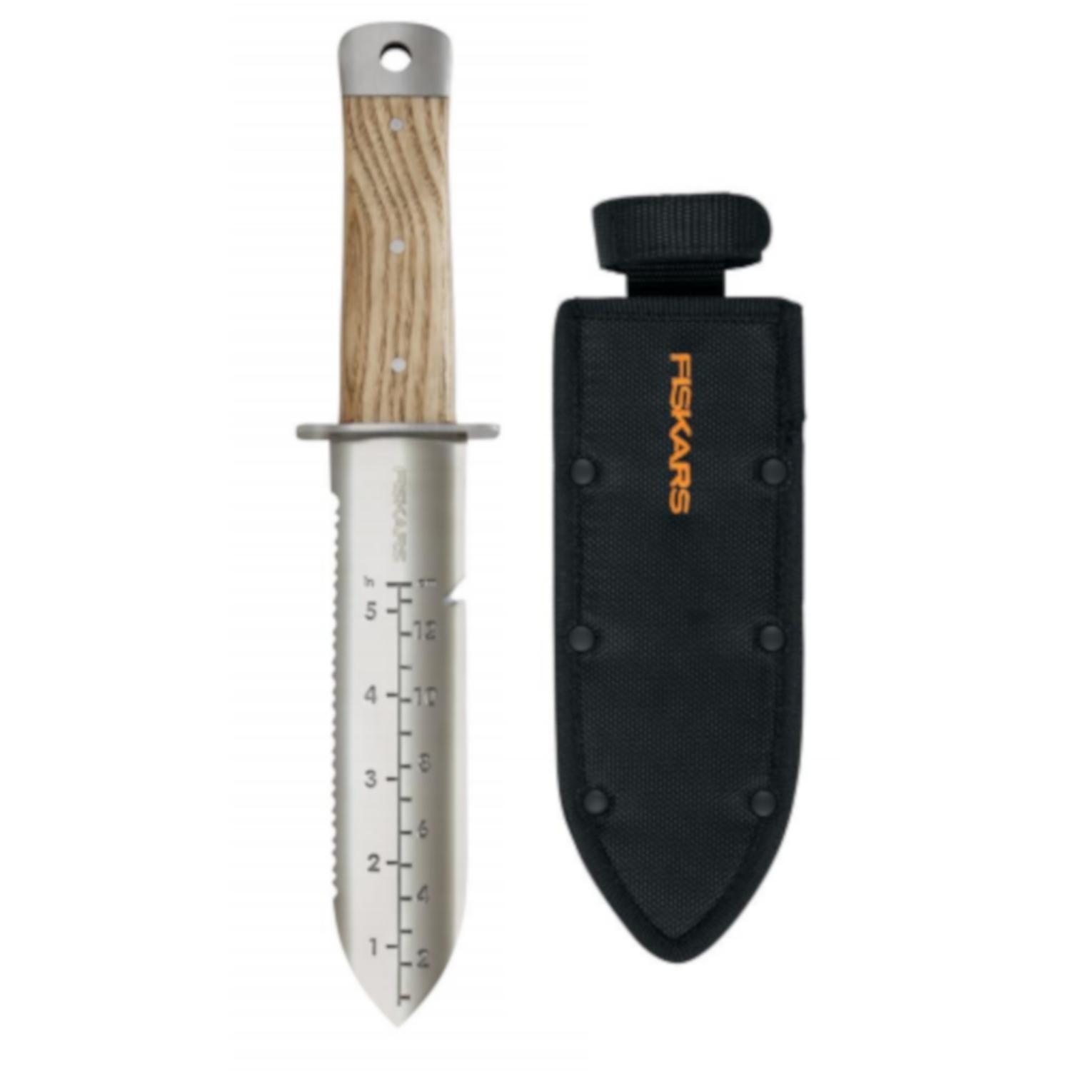 Fiskars 7 in. Stainless Steel Gardening Knife - Thumbnail 5