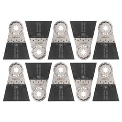 Fein StarlockPlus 2-9/16 in. X 2 in. L Bi-Metal Saw Blade Set 10 pk