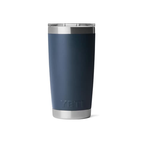 YETI USAロゴ入り ネイビー タンブラー 20オンス オハイオ州 YETI Rambler 20 oz Navy Patriotic BPA Free Badge Tumbler with