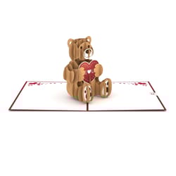 Lovepop Love Bear 3D Card Paper 1 pk