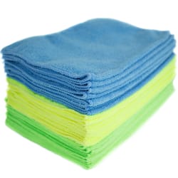 Zwipes 16 in. L X 12 in. W Microfiber Cleaning Cloth 24 pk