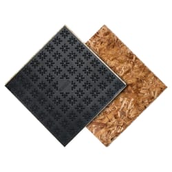 Dricore 24 in. W X 24 in. L Light Brown OSB Subfloor 3.75 sq ft