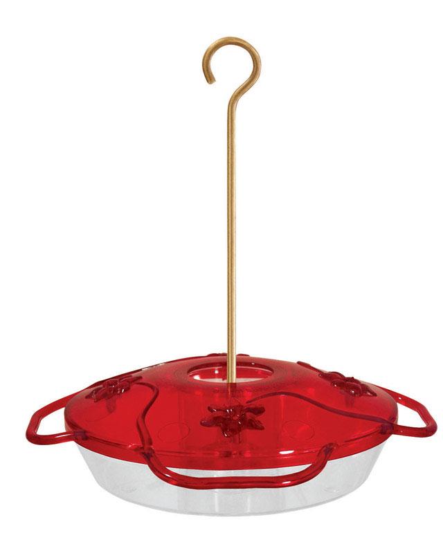 Droll Yankees Hummingbird 10 oz Plastic Nectar Bird Feeder 4 ports